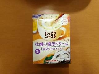 「ポッカサッポロ じっくりコトコト 牡蠣の濃厚クリーム 箱19.2g×3」のクチコミ画像 by 永遠の三十路さん