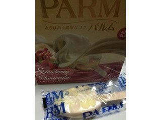 「森永 PARM ストロベリーチーズケーキ 箱6本」のクチコミ画像 by ドライマンさん