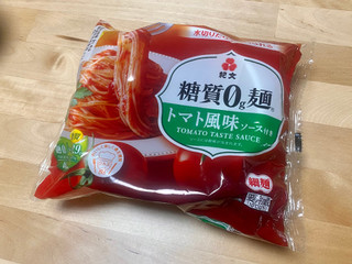 「紀文 糖質0g麺 トマト風味ソース付き 袋176g」のクチコミ画像 by 踊る埴輪さん