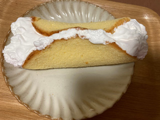 「ヤマザキ ごろっと白桃ケーキ 袋1個」のクチコミ画像 by こまつなさん