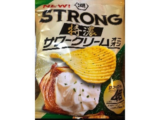 「湖池屋 STRONG ポテトチップス 特濃サワークリームオニオン 袋85g」のクチコミ画像 by それもたべるさん