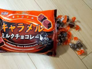 「正栄デリシィ キャラメルミルクチョコレート 袋170g」のクチコミ画像 by おうちーママさん