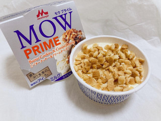 「森永 MOW PRIME バタークッキー＆クリームチーズ カップ105ml」のクチコミ画像 by ともぐもぐさん