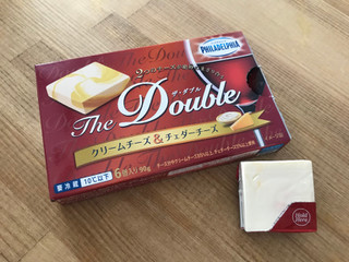 「クラフト フィラデルフィア The Double クリームチーズ＆チェダーチーズ 箱6個」のクチコミ画像 by ちえさん