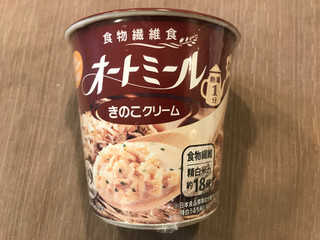 「旭松 オートミール きのこクリーム カップ24.2g」のクチコミ画像 by やにゃさん