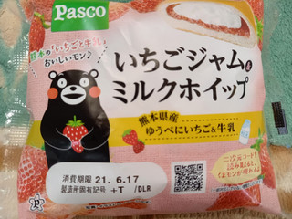 「Pasco いちごジャム＆ミルクホイップ 袋1個」のクチコミ画像 by デイジさん