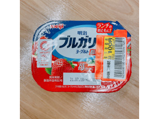 高評価】明治 ブルガリアヨーグルト 脂肪0 苺の感想・クチコミ