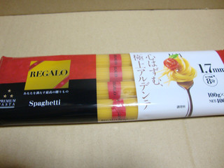 「ニップン REGALO スパゲッティ 1.7mm 結束 袋400g」のクチコミ画像 by よしよしよっしーさん
