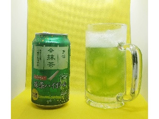 中評価】黄桜 日本酒仕立て 抹茶ハイボールの感想・クチコミ・商品情報