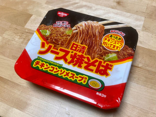 「日清食品 日清ソース焼そばカップ チキンスープ付き カップ104g」のクチコミ画像 by 踊る埴輪さん