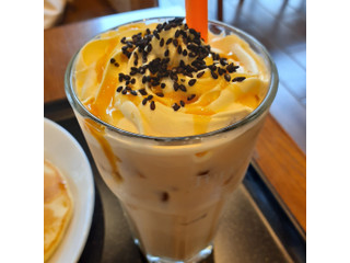 高評価】タリーズコーヒー ほっこりOIMOラテ ICED 豆乳