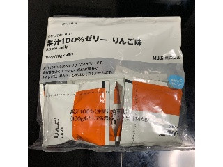 「無印良品 冷やしておいしい 果汁100％ゼリー りんご味 袋18g×9」のクチコミ画像 by きりみちゃんさん