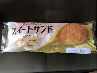 「ヤマザキ スイートサンド ホイップクリーム 袋1個」のクチコミ画像 by nagomi7さん