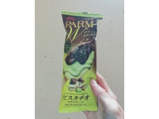 「森永 PARM ダブルチョコ ピスタチオ＆チョコレート 袋80ml」のクチコミ画像 by ちゃーぼーさん