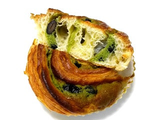 国産小麦のデニッシュ 北海道産黒豆と宇治抹茶