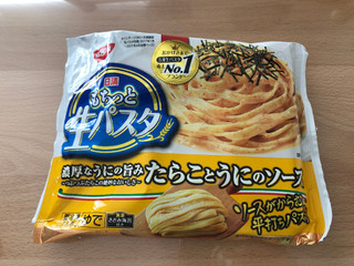 「日清食品冷凍 日清もちっと生パスタ たらことうにのソース 袋272g」のクチコミ画像 by こつめかわうそさん