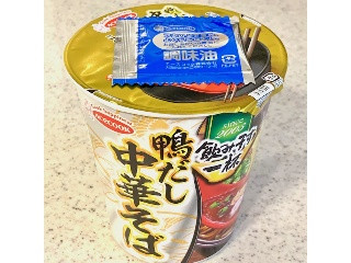 「エースコック タテ型 飲み干す一杯 鴨だし中華そば カップ72g」のクチコミ画像 by めりけんさん