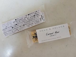 「DEAN＆DELUCA シリアルバー ホワイト 袋1本」のクチコミ画像 by レビュアーさん