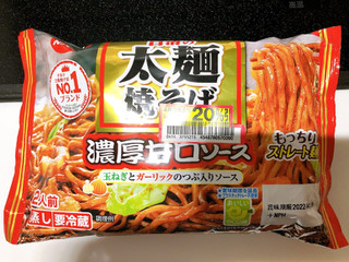 「日清食品チルド 日清の太麺焼そば 濃厚甘口ソース 袋356g」のクチコミ画像 by みもとさん