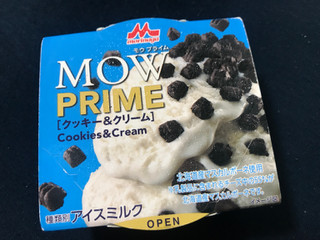 「森永 MOW PRIME クッキー＆クリーム カップ105ml」のクチコミ画像 by レビュアーさん