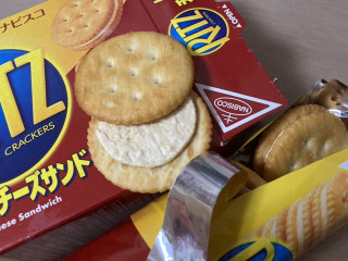 「ナビスコ リッツ チーズサンド 箱9枚×2」のクチコミ画像 by もぐミさん