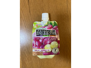 「マンナンライフ クラッシュタイプの蒟蒻畑 ライト ぶどう味 150g」のクチコミ画像 by まみぃーさん