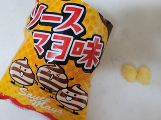 「松山製菓 コーンスナック ソースマヨ味」のクチコミ画像 by レビュアーさん