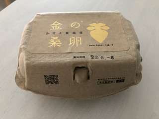 「金江養鶏場 金の桑卵 6個」のクチコミ画像 by こつめかわうそさん