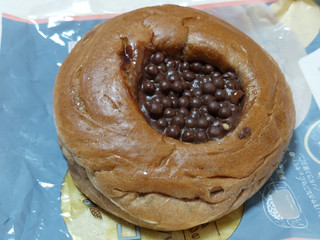 「ヤマザキ パフチョコのチョコクリームパン 1個」のクチコミ画像 by 抹茶らてさん