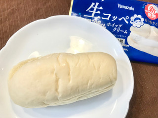 「ヤマザキ 生コッペ ミルキーホイップクリーム 袋1個」のクチコミ画像 by やにゃさん