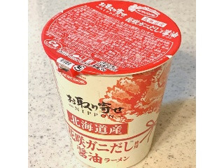 「エースコック お取り寄せNIPPON 北海道産花咲ガニだし使用 醤油ラーメン カップ65g」のクチコミ画像 by めりけんさん