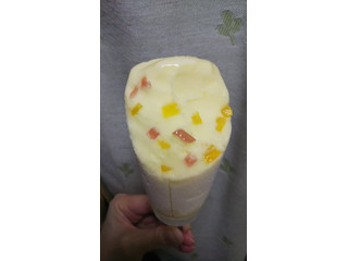 中評価】江崎グリコ セブンティーンアイス カラフルゼリー みかん