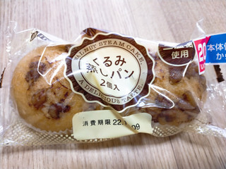 「イトーパン くるみ蒸しパン 2個入」のクチコミ画像 by にゃぷさん