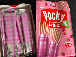 「グリコ ポッキー いちご 袋13.2g×9」のクチコミ画像 by SweetSilさん