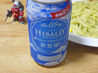 「アサヒ ハイボリー Alc.0.5％ ジン＆ソーダ 350ml」のクチコミ画像 by 7GのOPさん