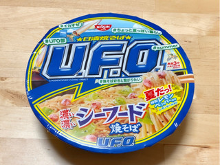 「日清食品 日清焼そばU.F.O. 濃い濃いシーフード焼そば カップ106g」のクチコミ画像 by 踊る埴輪さん