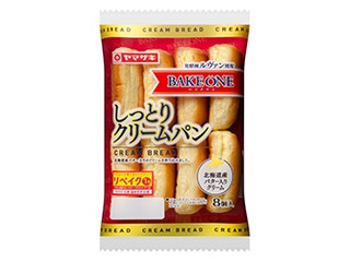 ヤマザキ BAKE ONE しっとりクリームパン（山崎製パン
