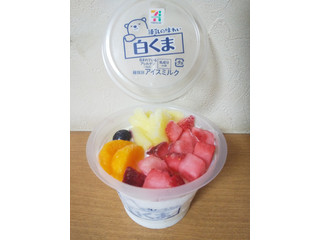 中評価】セブン&アイ セブンプレミアム 練乳の味わい白くまの 中評価】セブン&アイ セブンプレミアム 練乳の味わい白くまの