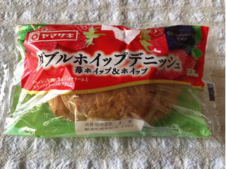 「ヤマザキ ダブルホイップデニッシュ 苺ホイップ＆ホイップ 袋1個」のクチコミ画像 by nagomi7さん