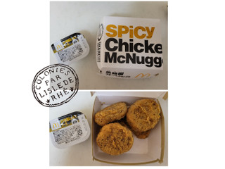 「マクドナルド スパイシーチキンマックナゲット 黒胡椒ガーリック」のクチコミ画像 by レビュアーさん