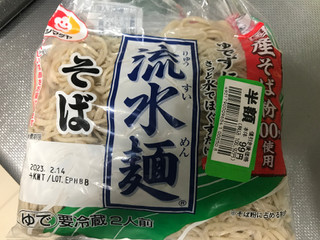「シマダヤ 流水麺 そば 袋360g」のクチコミ画像 by ちゅんちゅーーんさん