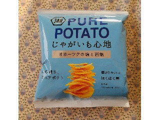 「湖池屋 じゃがいも心地 オホーツクの塩と岩塩の合わせ塩味 袋75g」のクチコミ画像 by みっち0204さん