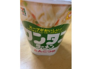 「セブン＆アイ セブンプレミアム ワンタンラーメンとんこつ味 カップ83g」のクチコミ画像 by なでしこ5296さん