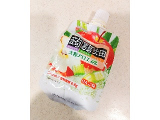 クラッシュタイプの蒟蒻畑 大粒アロエin りんご味