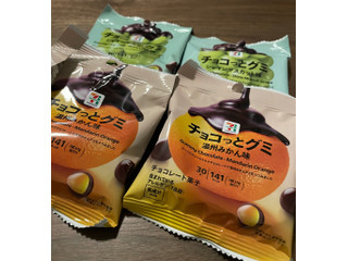 セブン＆アイ セブンプレミアム チョコっとグミ 温州みかん味（セブン
