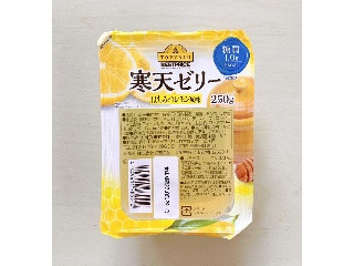 トップバリュ ベストプライス 寒天ゼリー はちみつレモン風味