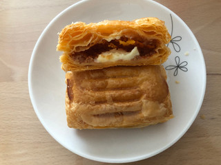 「ミスタードーナツ タコスミート＆チーズパイ」のクチコミ画像 by こつめかわうそさん