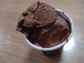 「ゴディバ カップアイス ベルジアン ダークチョコレート カップ125ml」のクチコミ画像 by ぴのこっここさん