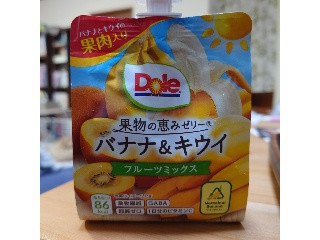 中評価】Ｄｏｌｅ 果物の恵みゼリー バナナ＆キウイ フルーツミックス