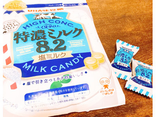 「UHA味覚糖 特濃ミルク8.2 塩ミルク 袋75g」のクチコミ画像 by ichigo_milkさん